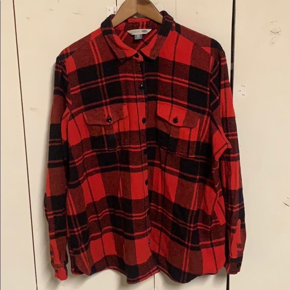 Old Navy Red Plaid